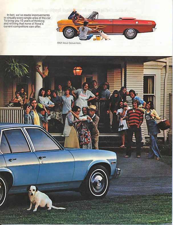 1977 Chevrolet Nova Brochure Page 1